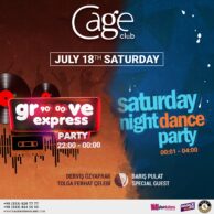 CageClub - SaturdayNite & GrooveExpress - POST 18.07.20